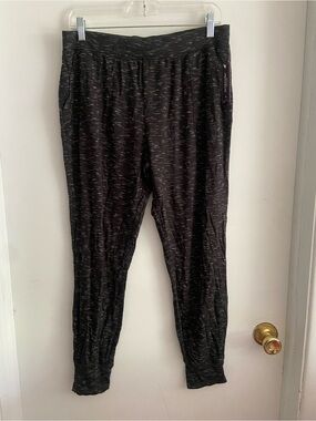 Ambrielle Black Heather Sleepwear Joggers